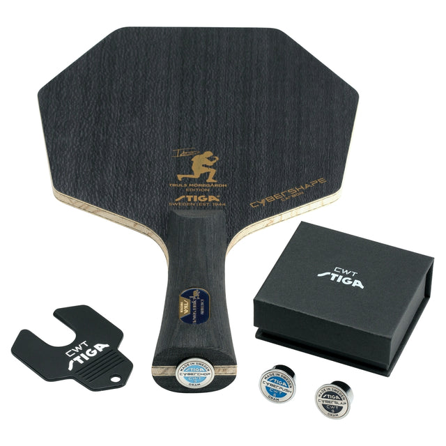 STIGA サイバーシェイプ カーボン CWT トルルスエディション 卓球ラケット(2)