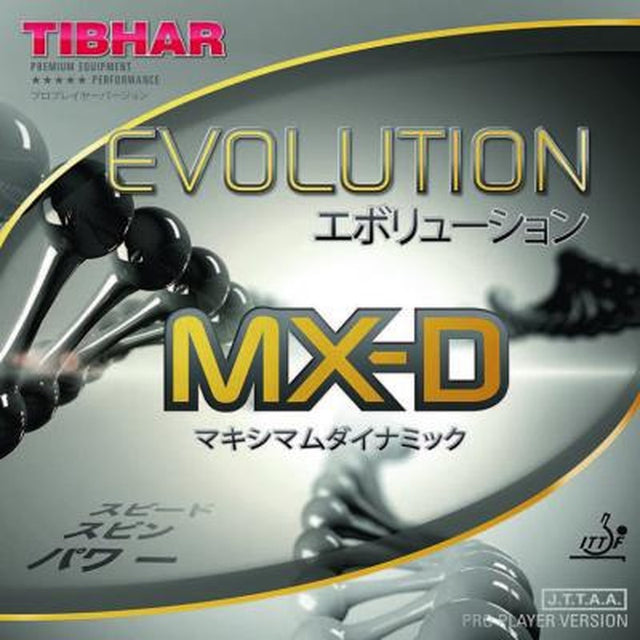 ティバー エボリューション MX-D 卓球ラバー