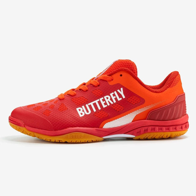 バタフライ レゾライン レバリス フラッシュレッド 30.0 卓球シューズ