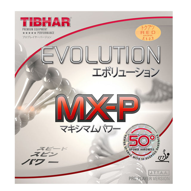 ティバー エボリューション MX-P 50° 卓球ラバー