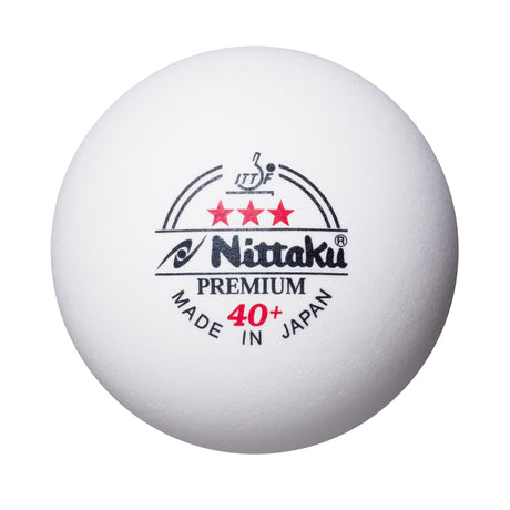 ニッタク プラ3スタープレミアム 1ダース 卓球ボール